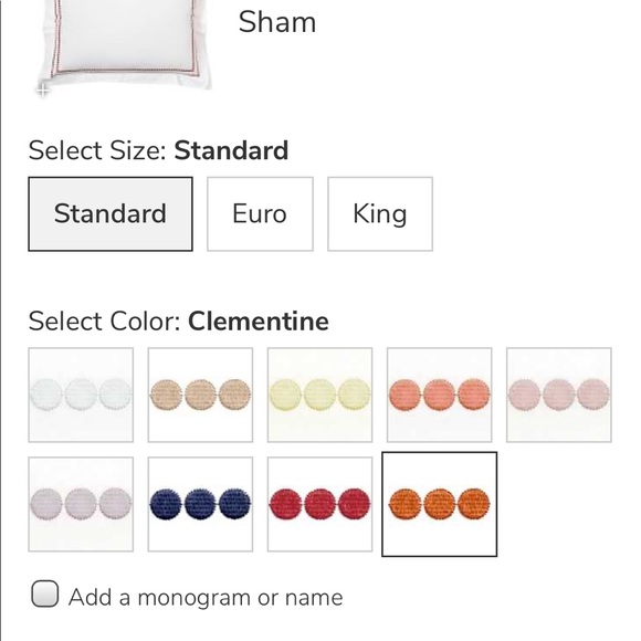 Pottery Barn Shams - Picture 4 of 4